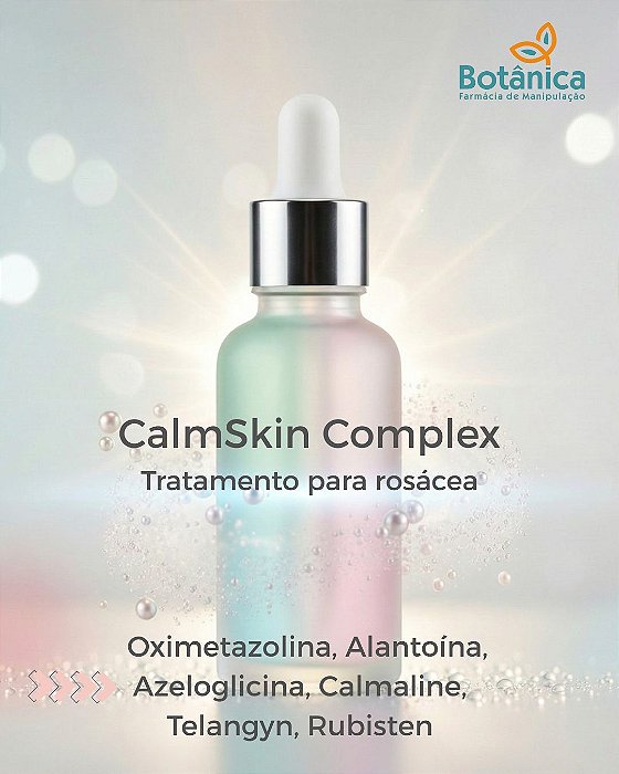CalmSkin Complex - Oximetazolina, Alantoina, Azeloglicina, Calmaline, Telangyn, Rubisten -Sérum 30ml