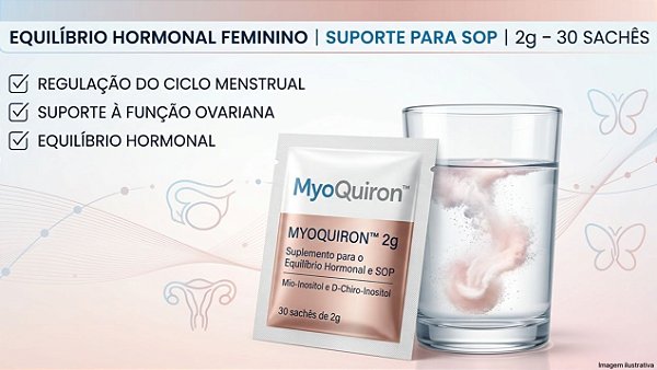 Myoquiron 2g Isômeros do Inositol 30 sachês