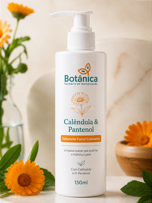 Calêndula & Pantenol Sabonete Líquido Facial 150ml