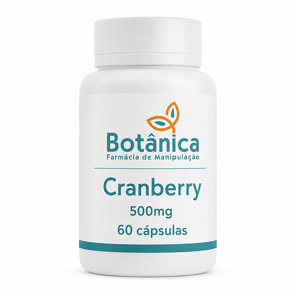 Cranberry 500mg – 60 Cápsulas | Saúde do Trato Urinário