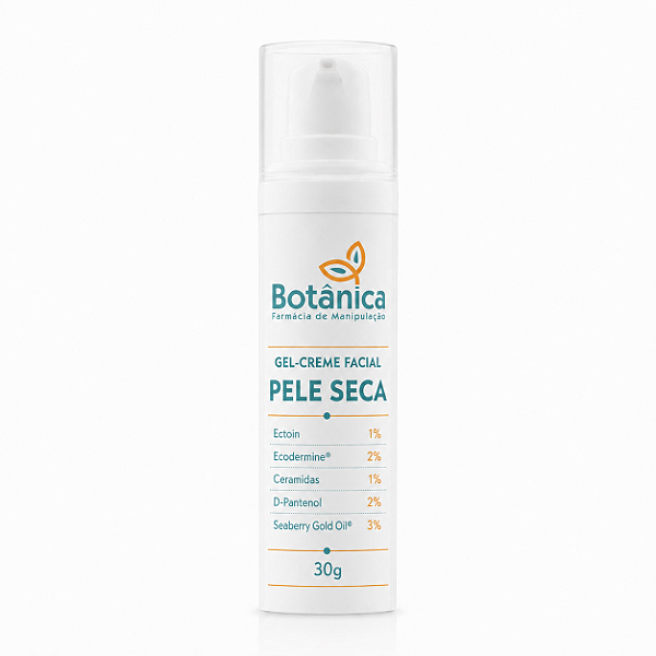Gel-Creme Facial Reparador para Pele Seca com Ectoin, Ecodermine® e Ceramidas – 30g