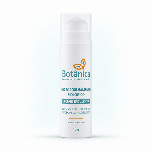 Microagulhamento Biológico com Sponge Spicules, PDRN Vegetal e Matrixyl® – 15 g | Uso Profissional