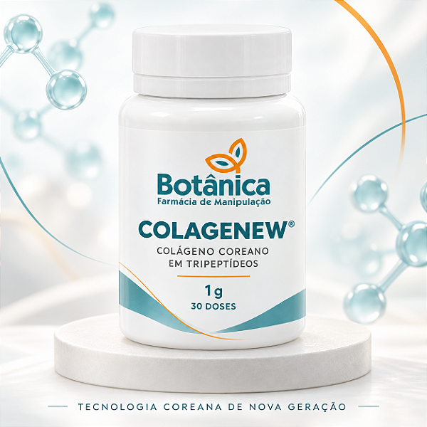 Colagenew® 1 g – Colágeno Coreano em Tripeptídeos | 30 Doses
