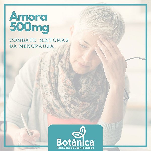 Amora 500mg 60 cápsulas