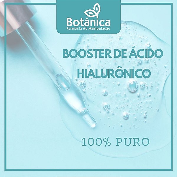 Booster de Ácido Hialurônico 100% puro 20ml