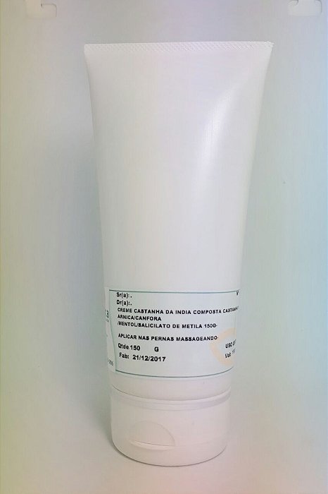 Creme de Castanha da Índia Composta