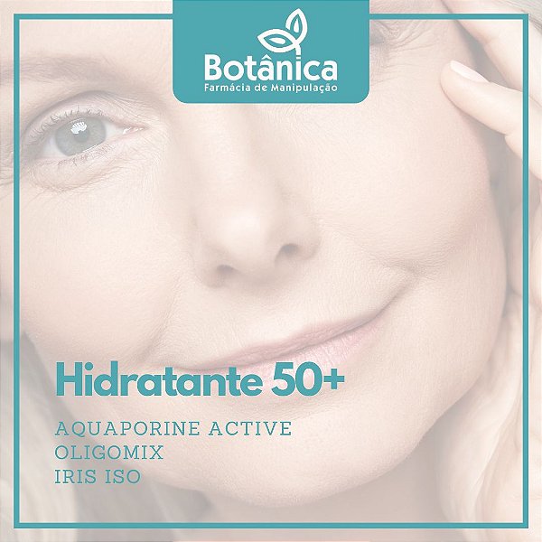 Hidratante 50+ para pele madura com Iris Iso, Aquaporinas, Oligomix