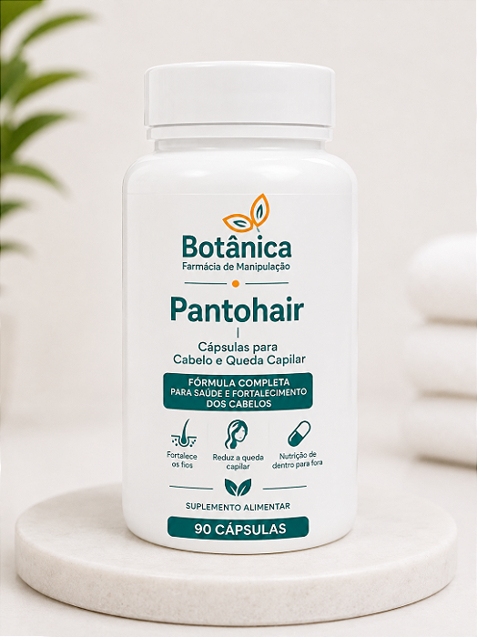 Pantohair | Cápsulas para Cabelo e Queda Capilar