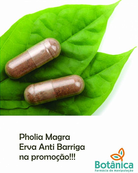 Pholia Magra - Cordia Ecalyculata 300mg 60 cápsulas