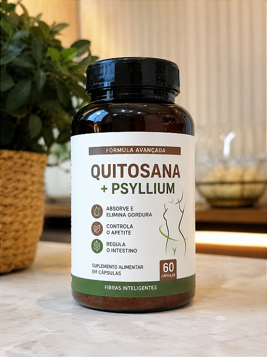 Quitoplus Quitosana e Psyllium 700mg