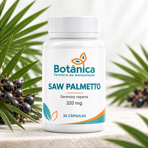 Saw Palmetto 320 mg – Serenoa repens | 30 Cápsulas