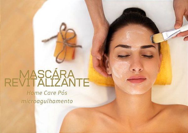 Máscara revitalizante home care pós microagulhamento