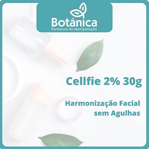 Cellfie 2% Gel / Creme 30g - Harmonização Facial sem Agulhas