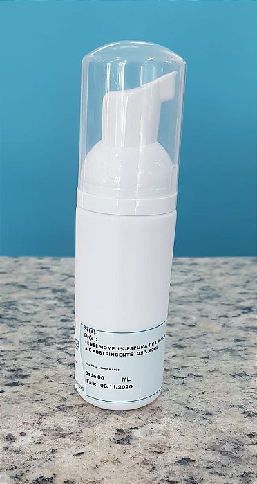 Espuma de Limpeza Prébiotica com Fensebiome - 60ml