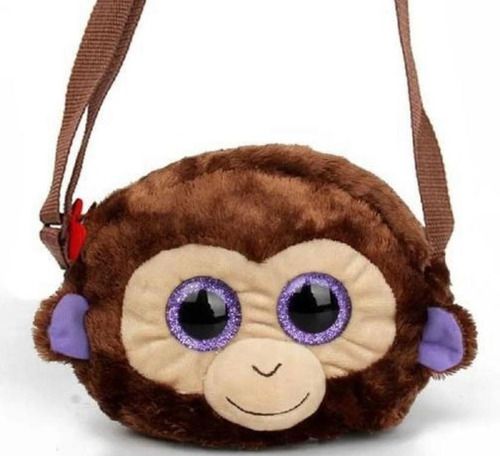 Bolsa Infantil De Pelúcia Macaco Coconut - Dtc 4531