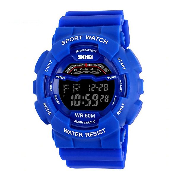 Relógio Masculino Skmei Digital 1012 - Azul