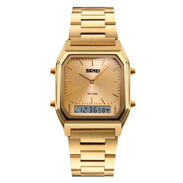 Relógio Unissex Skmei AnaDigi 1220 - Dourado