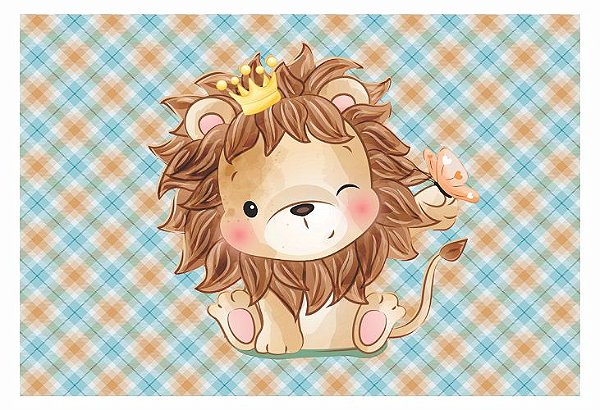 Fundo Fotográfico Leãozinho