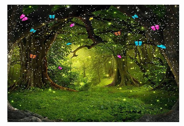Fundo Fotográfico/ Painel festa Bosque