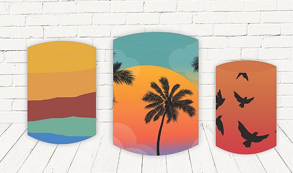 Trio De Capas P/ Cilindros Sublimado Tardezinha Veste Fácil