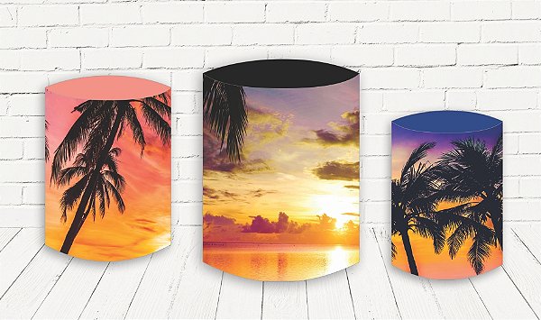 Trio De Capas P/ Cilindros Sublimado Tardezinha Veste Fácil