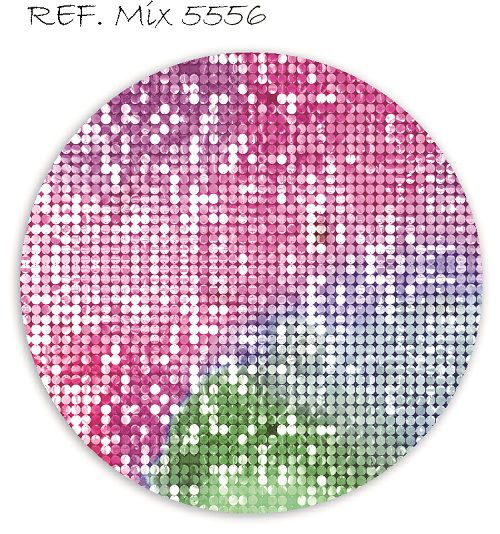 Painel Festa Redondo Sublimado Glitter C/elástico