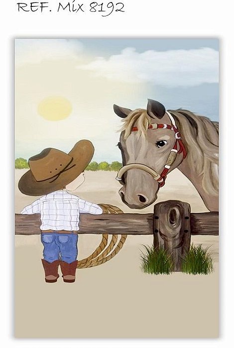 Painel Retangular Decorativo Para Festa Fazendinha