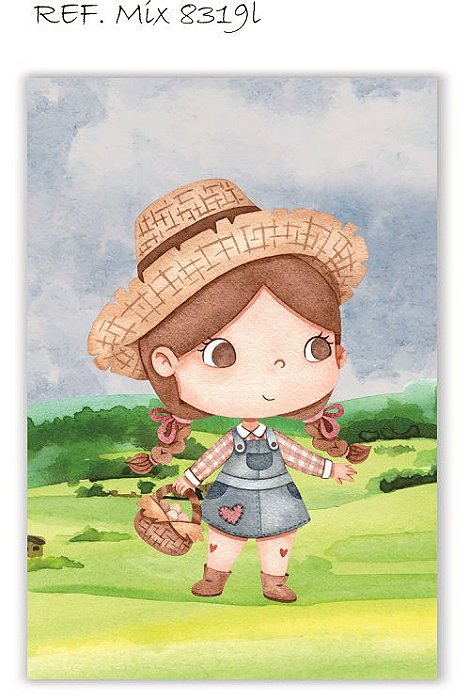 Painel Retangular Decorativo Para Festa Fazendinha