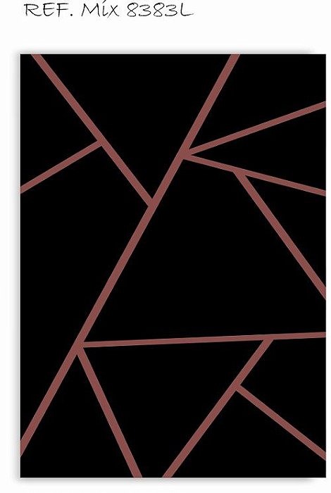 Painel Retangular Decorativo Para Festa Abstrato