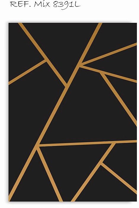 Painel Retangular Decorativo Para Festa Abstrato