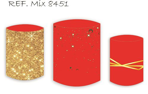 Trio De Capas P/ Cilindros Sublimado Glitter Veste Fácil