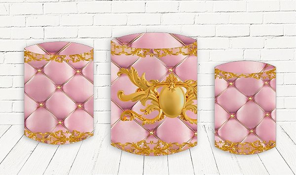 Trio De Capas P/ Cilindros Sublimado Realeza Veste Fácil