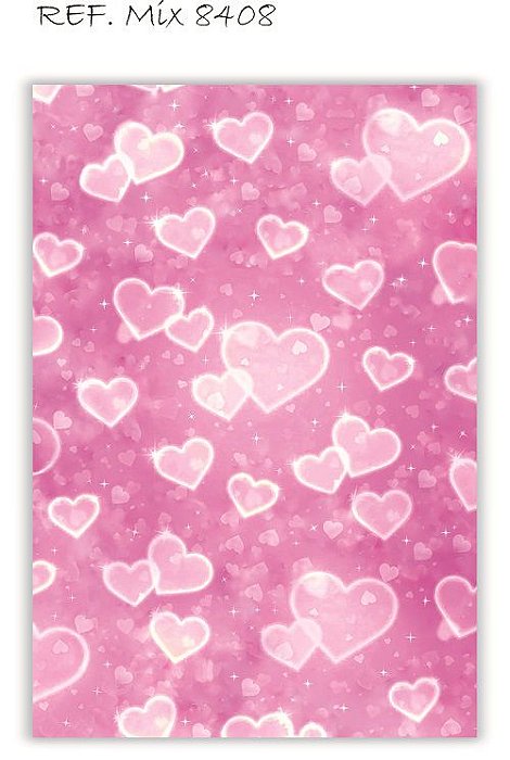 Painel Retangular Decorativo Para Festa Corações