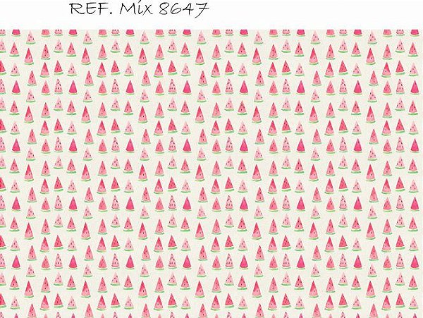 Fundo Fotográfico Em Tecido Sublimado Melancia