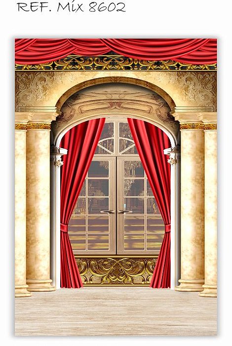 Painel Retangular Decorativo Para Festa Janela