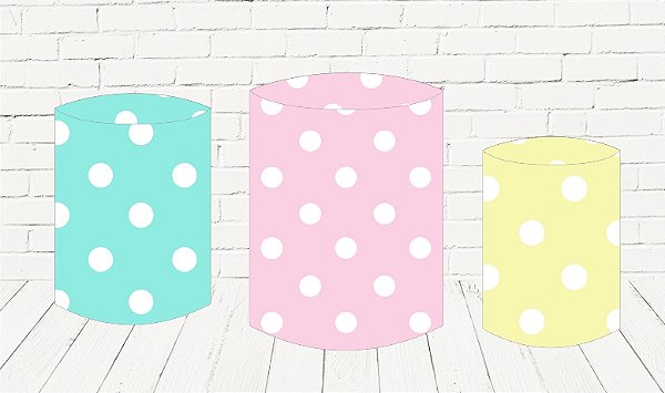 Trio De Capas P/ Cilindros Sublimado Poa Veste Fácil