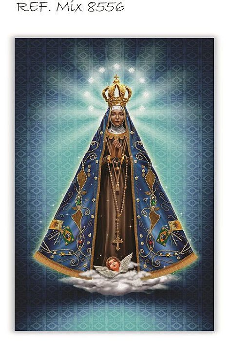 Painel Retangular Decorativo Para Festa Nossa Senhora