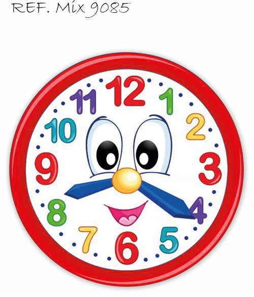 Painel Festa Redondo Sublimado Relógio C/elástico