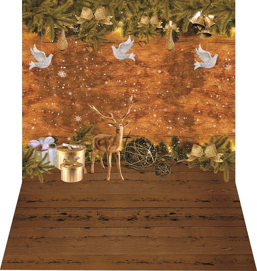 Fundo Fotográfico em Tecido Cenário Natal
