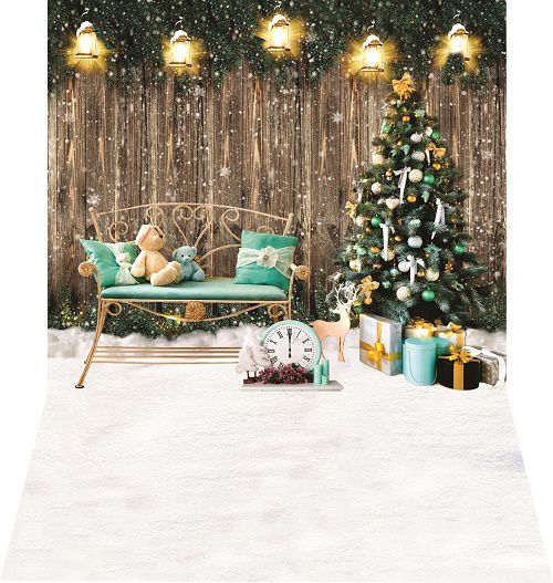 Fundo Fotográfico em Tecido Cenário Natal