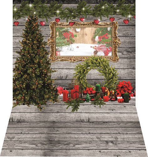 Fundo Fotográfico em Tecido Cenário Natal