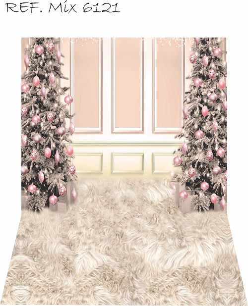 Fundo Fotográfico em Tecido Cenário Natal