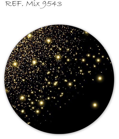 Painel Festa Redondo Sublimado Glitter C/elástico