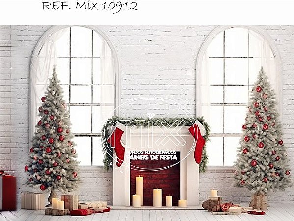 Fundo Fotográfico Cenário Natal