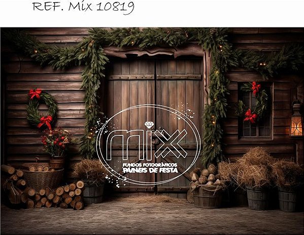 Fundo Fotográfico Cenário Natal