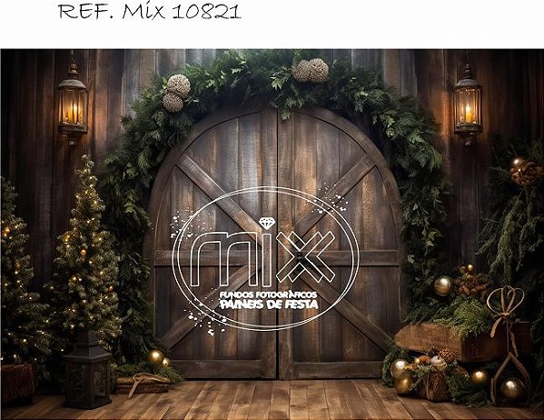 Fundo Fotográfico Cenário Natal