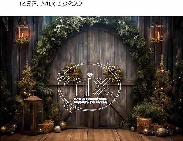 Fundo Fotográfico Cenário Natal