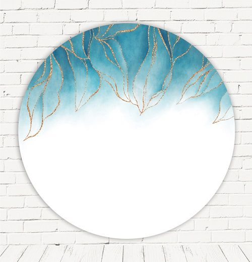 Painel Festa Redondo Sublimado Adulto C/elástico