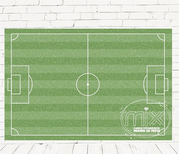 Fundo Fotográfico Em Tecido Cenário Futebol