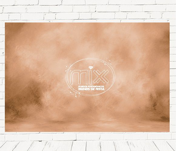 Fundo Fotográfico Em Tecido Textura Laranja